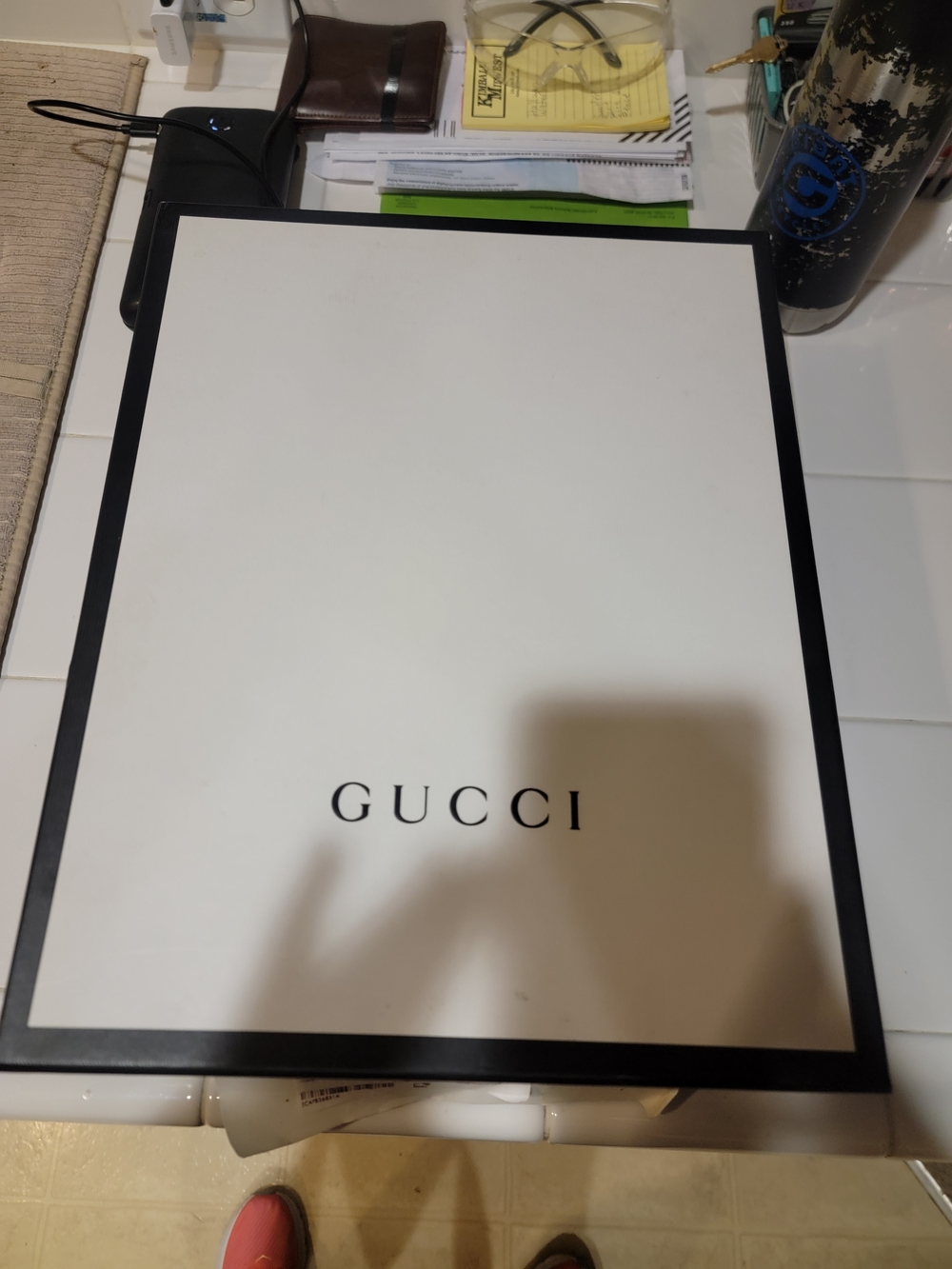 Gucci Black Calf  Leather Nero Zip Up Boots - Picture 6 of 9